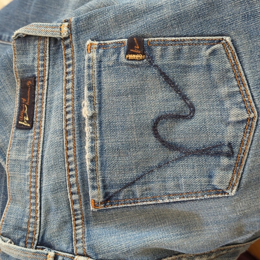 Citizens Of Humanity Y2K Ingrid #002 Stretch Low Rise Flare Jeans Size 28 - Picture 8 of 14